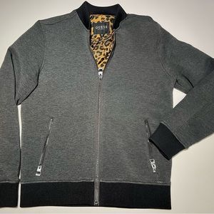 GUESS for Men Jacket with Animal Print. In the inside